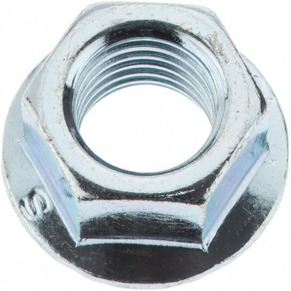 Value Collection 4582 M10, 21mm Flange Diam, 10mm High, 14mm Across Flats, Flange Nut