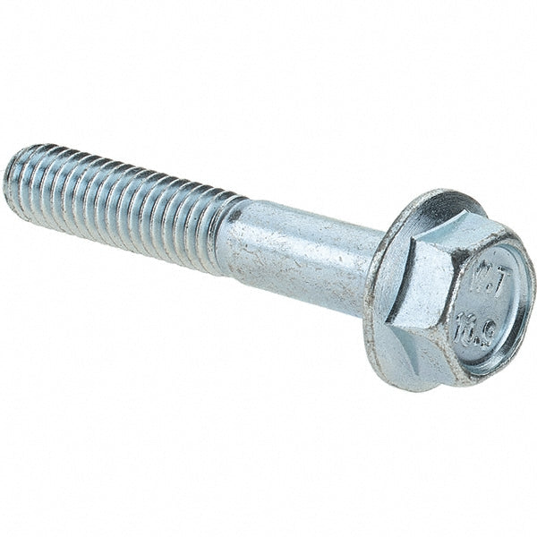 Value Collection 4556 Smooth Flange Bolt M6 x 1 Metric, 35 mm Length Under Head, Partially Threaded