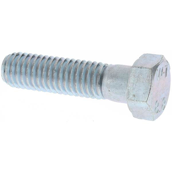Value Collection 4504 Hex Head Cap Screw M8 x 1.25 x 30 mm, Grade 8.8 Steel, Zinc-Plated