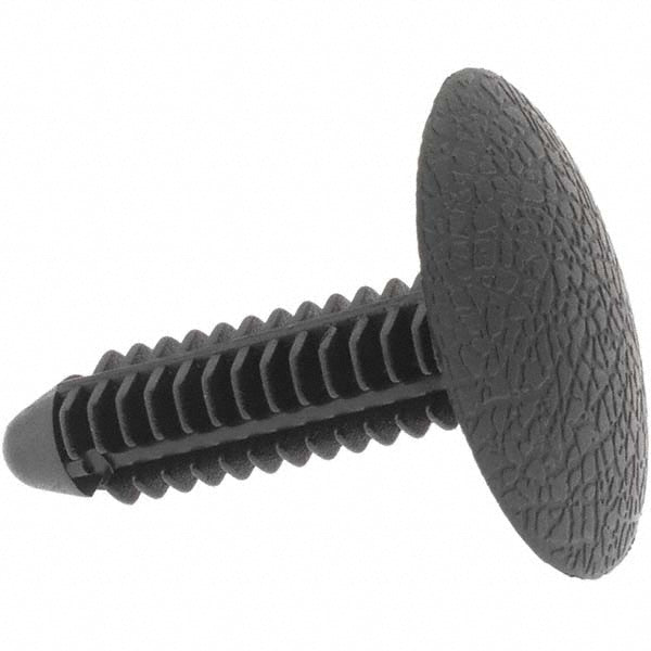 Value Collection 392 1/4" Hole Diam, Ratchet Shank, Nylon Panel Rivet