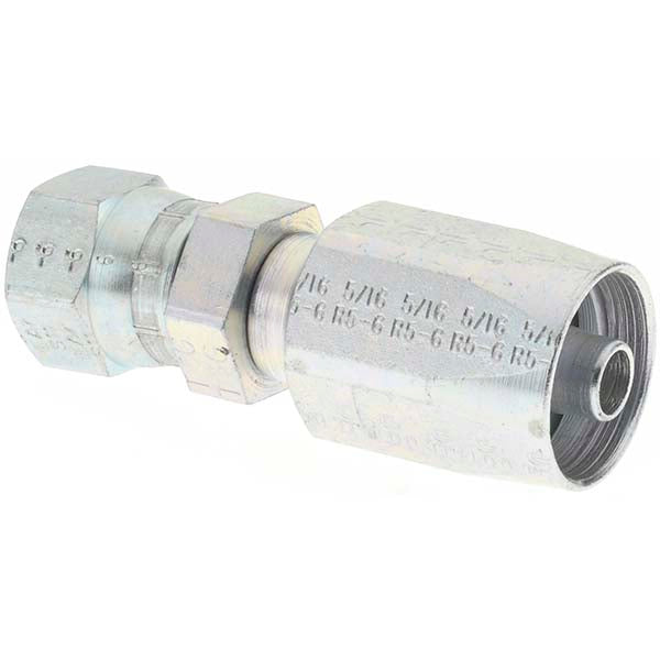 Parker BDKP61665 4 Piece, 9/16-18 JIC, Reusable Hose Female Swivel Fitting