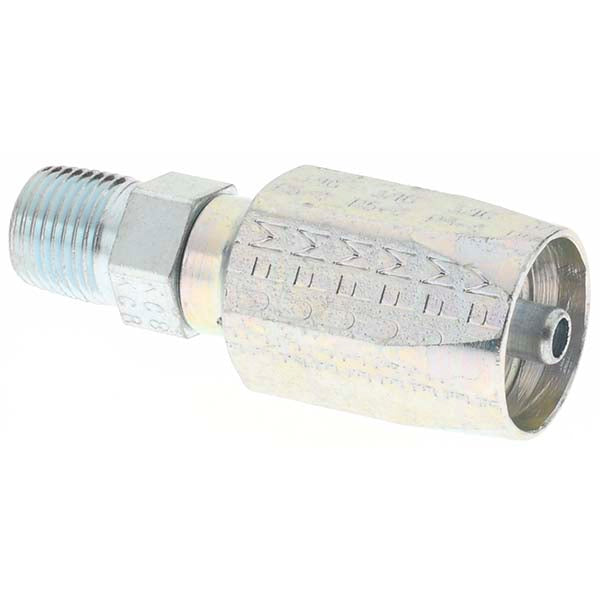 Parker BDKP61655 5 Piece, 1/8 NPT, Steel Reusable Hose Male Fitting