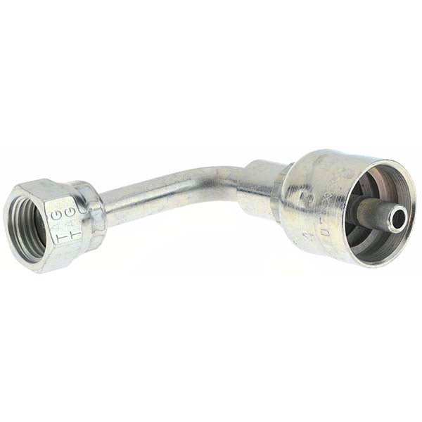 Parker KP46824 Hydraulic Hose Female Seal-Lok Swivel 90 ° Elbow 0.25" ID, 4 mm, 1/4"