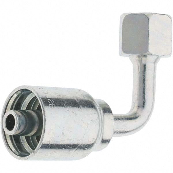 Parker KP46820 Hydraulic Hose Female Seal-Lok Swivel 90 ° Elbow 0.375" ID, 6 mm, 3/8"