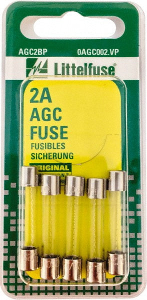 Value Collection BD-7572-1 Cartridge Fast-Acting Fuse 2 A, 1-1/4" OAL, 1/4" Dia