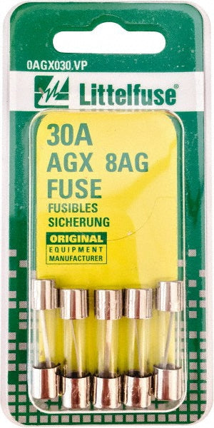 Value Collection BD-7560-1 Cartridge Fast-Acting Fuse 30 A, 7/8" OAL, 1/4" Dia
