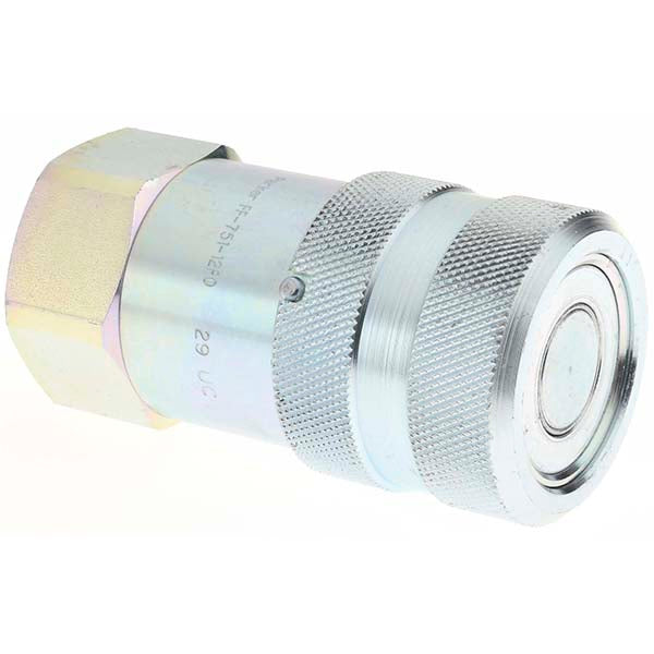 Parker BD-FF-75112FO-1 Hydraulic Hose Coupler 12 mm, 1-1/16-12, 3,000 psi