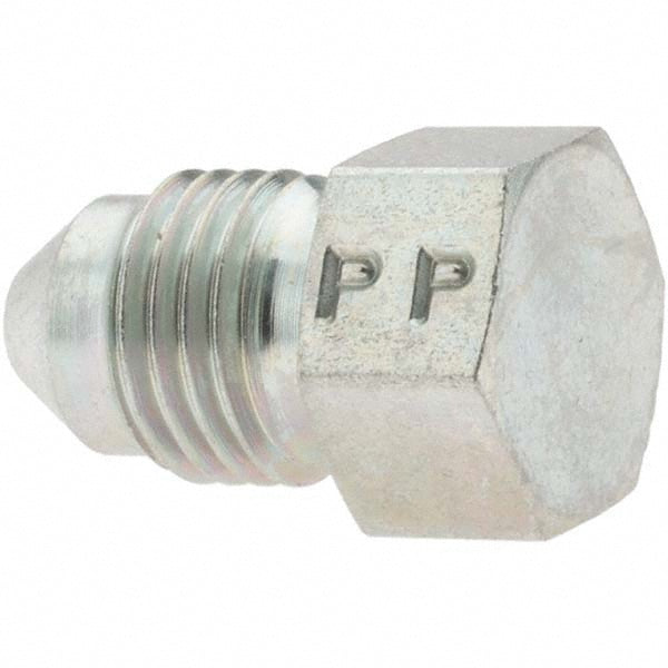 Parker P00097 Steel Flared Tube Plug 3/16" Tube OD, 37 ° Flared Angle