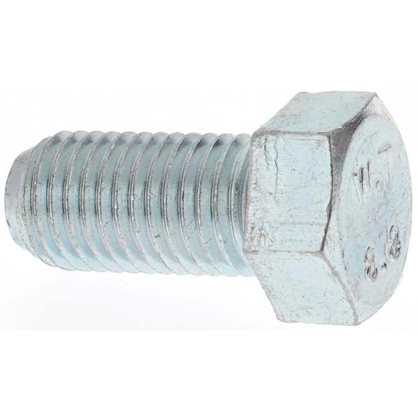 Value Collection MP4520 Hex Head Cap Screw M10 x 1.25 x 20 mm, Grade 8.8 Steel, Zinc-Plated