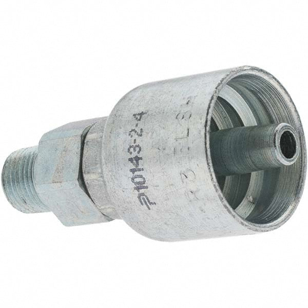 Parker KP81270 Hydraulic Hose MPT Fitting 0.25" ID, 4 mm, 1/8-27