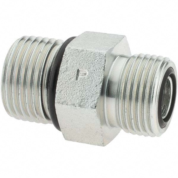 Parker KP80067 Hydraulic Hose Adapter 0.5" OD, 10 mm, 7/8-14, 6,000 psi