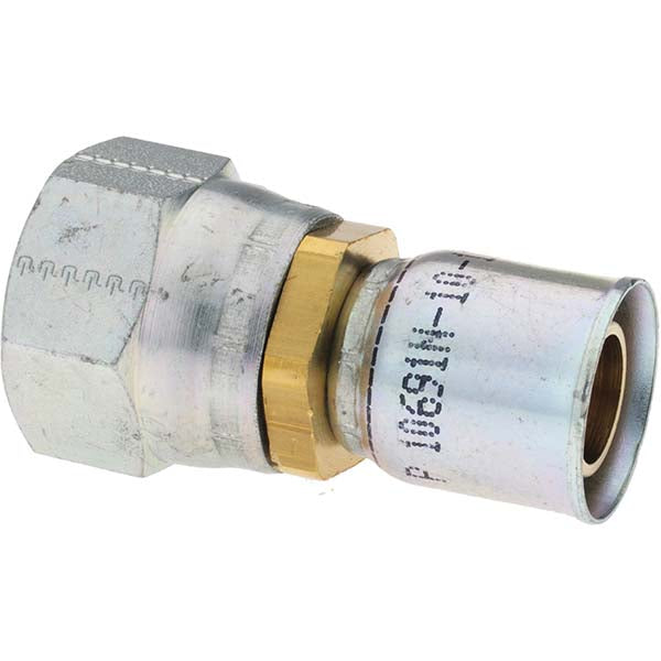 Parker PX-00030 Hydraulic Hose Straight Female JIC 37 ° Swivel Fitting 0.5" ID, 8 mm, 7/8-14