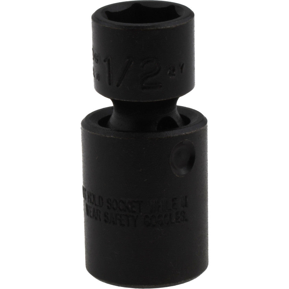 Proto J77275P Impact Socket 3/8" Drive, 1/2" Socket, Hex Drive