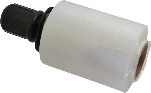 Stretch Associates QWP-120CLR-5 Pack of (4) 700' Rolls 5", 120 Gauge Clear Bundling Stretch Film with Dispenser