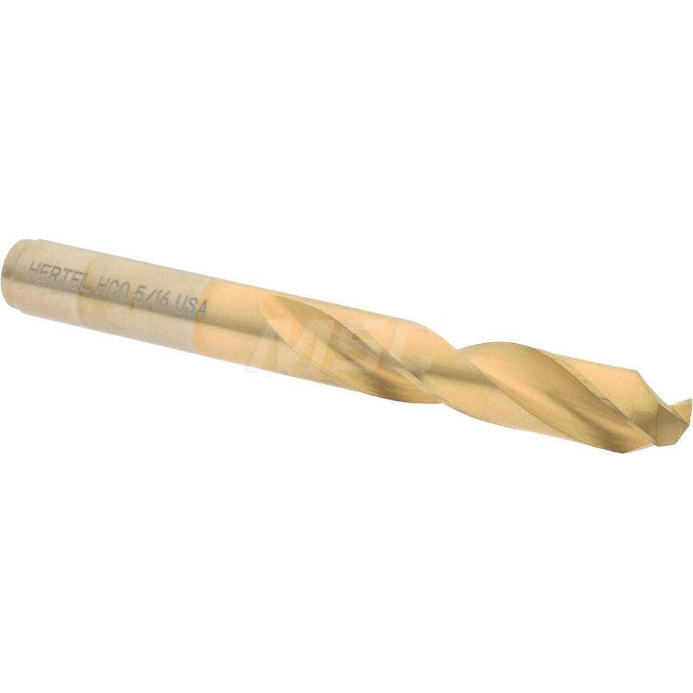Hertel 66691379 Screw Machine Length Drill Bit 5/16" (0.3125) Dia, 135 deg, Cobalt