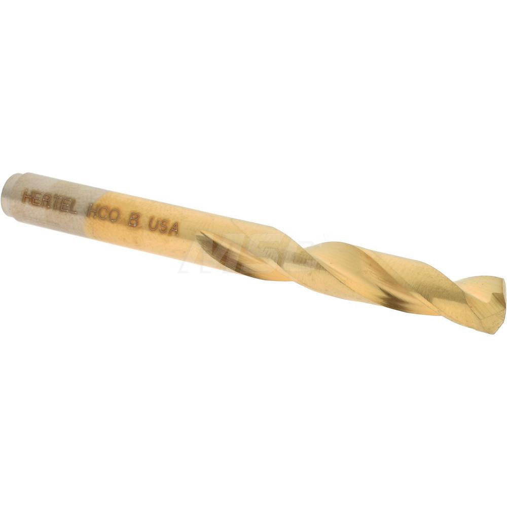 Hertel 66691528 Screw Machine Length Drill Bit Letter B, (0.2380) Dia, 135 deg, Cobalt