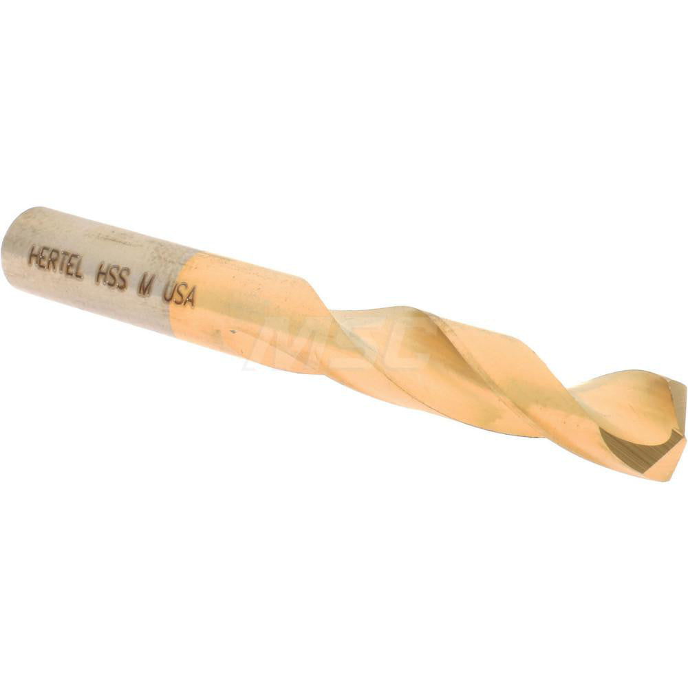 Hertel 66693508 Screw Machine Length Drill Bit Letter M, (0.2950) Dia, 135 deg, HSS