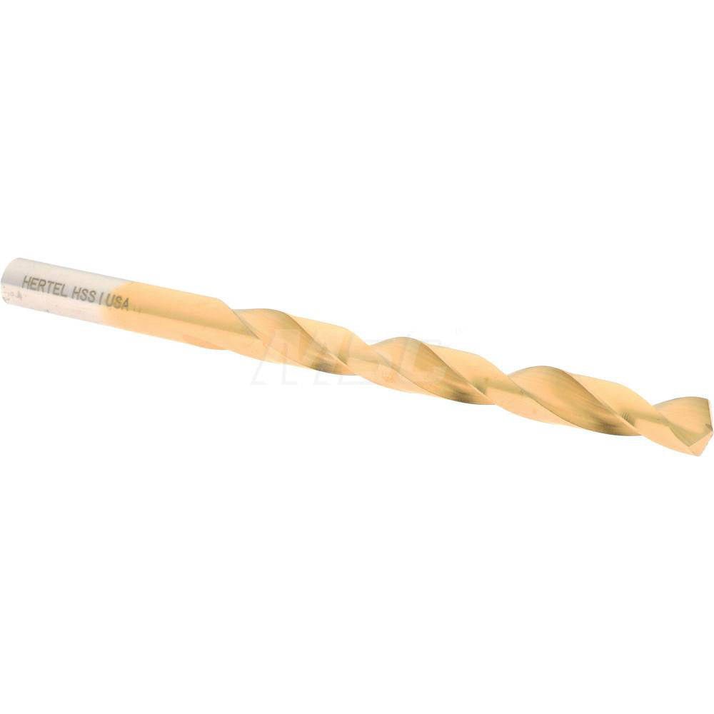 Hertel 66693821 Jobber Length Drill Bit Letter I (0.2720) Dia, 135 deg, HSS