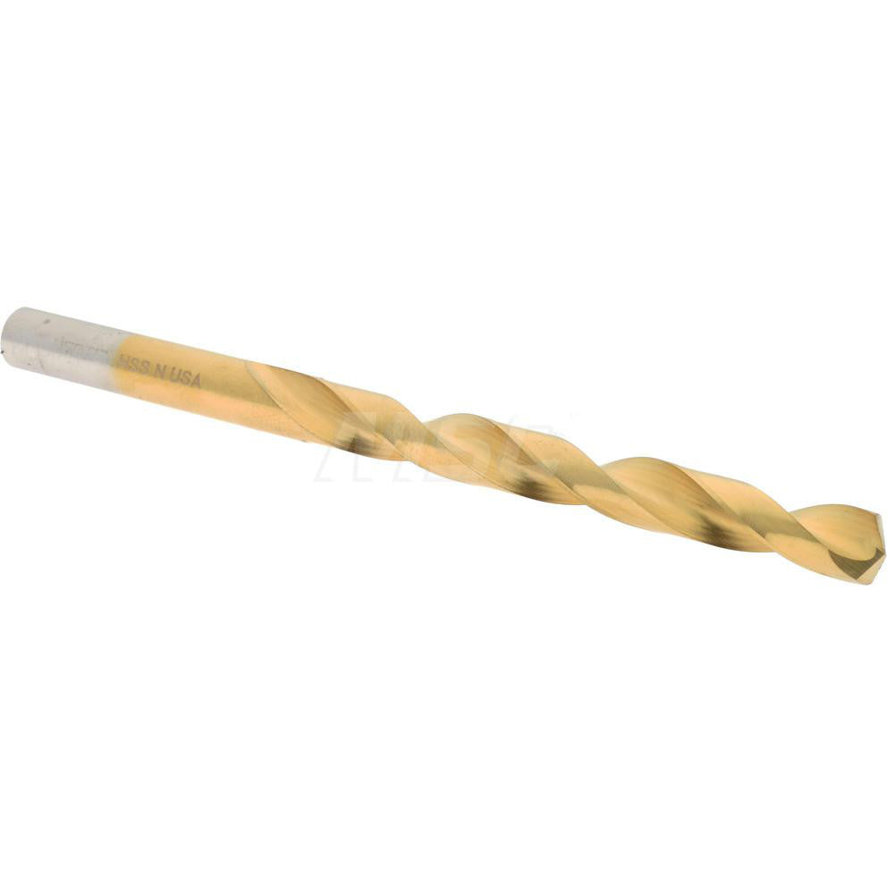 Hertel 66693870 Jobber Length Drill Bit Letter N (0.3020) Dia, 135 deg, HSS