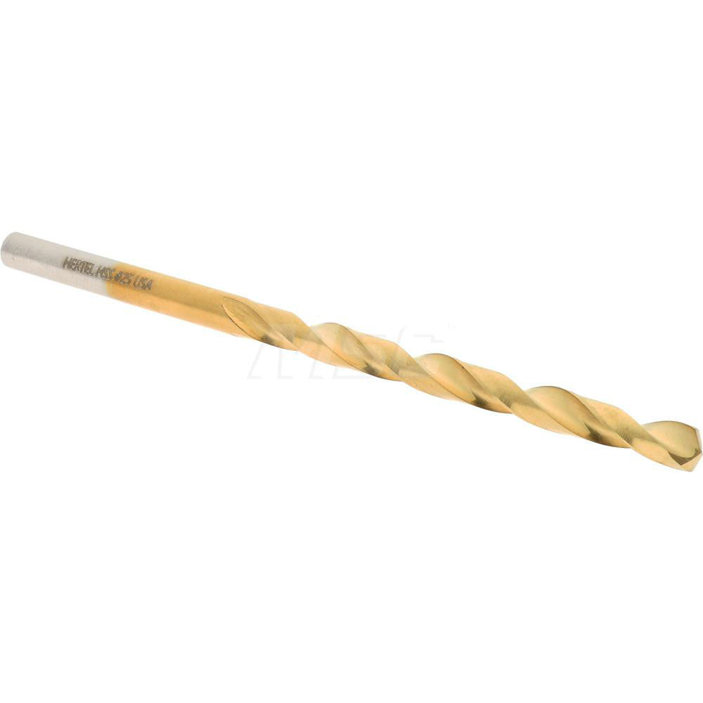 Hertel 300SBT 25 Jobber Length Drill Bit #25 (0.1495) Dia, 135 deg, HSS
