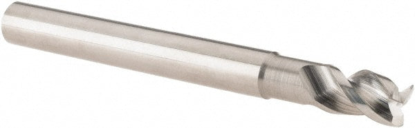 Iscar 5622916 Corner Radius End Mill 1/4" Dia, 0.0200" Radius, 3 Flute, Solid Carbide