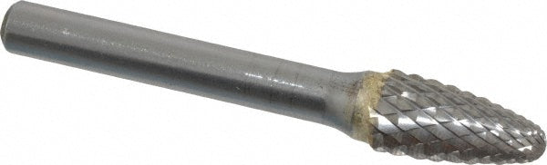 Kyocera SGS Precision Tools 10285 Abrasive Burr SF-3 DDC, 3/8" Cut Dia, Ball Nose Tree, Omega Cut