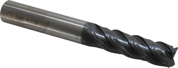 Kyocera SGS Precision Tools 70484 Square End Mill 5/8" Dia, 2-1/4" LOC, 4 Flute, Solid Carbide