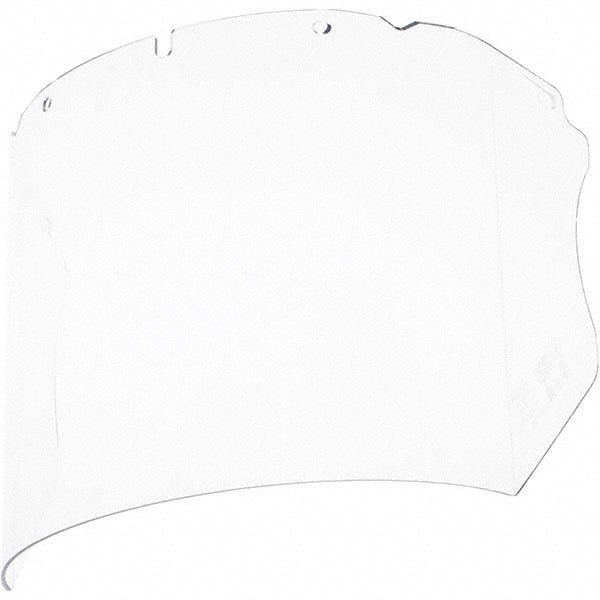 MSA 10115855 Face Shield Windows & Screens Visor, Clear, 8" High, 0.098" Thick