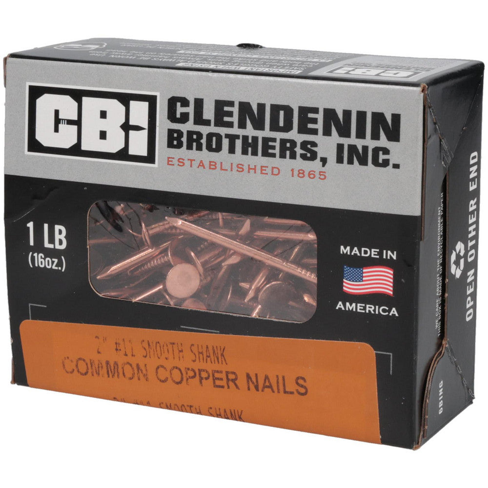 CLENDENIN BROTHERS, INC. 3I0220 6D, 11 Gauge, 2" OAL Common Nails