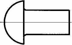 RivetKing 18N200RRD3P 3/16" Body Dia, Round Stainless Steel Solid Rivet