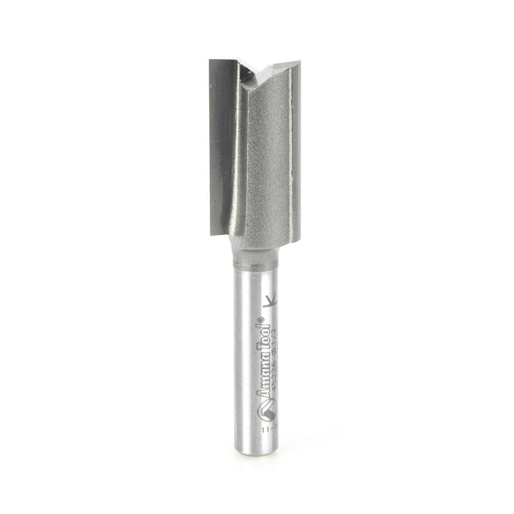 Amana Tool 45226 1/2" Diam, 1" LOC, 2 Flute Straight Router Bit