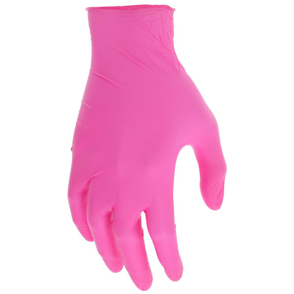 MCR Safety 60035PXXL Disposable Glove Series NitriShield, Size 2X-Large, 3.5 mil, Nitrile, Food Grade, Powder-Free, No