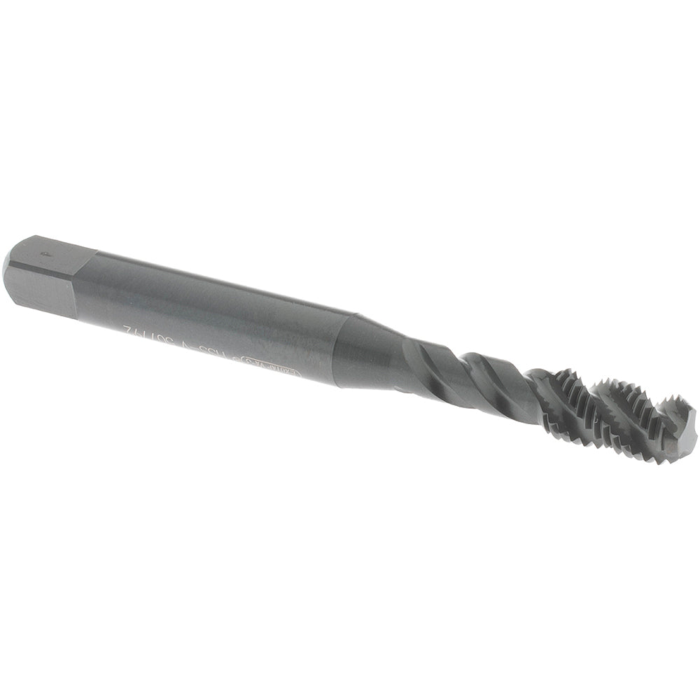 OSG 0145901 #10-32 UNF, 3 Flute, 45° Helix, Bottoming Chamfer, Oxide Finish, Vanadium High Speed Steel Spiral Flute STI Tap