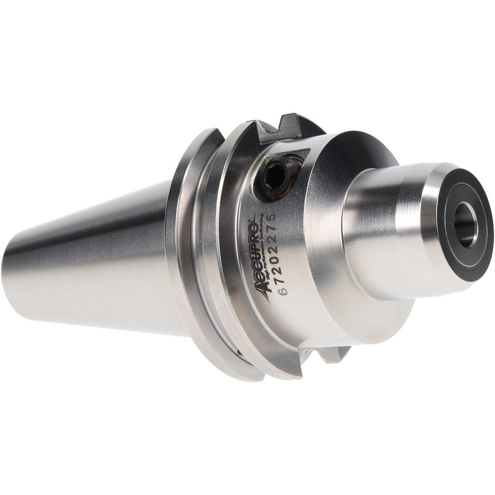 Accupro 1527331 Hydraulic Tool Holders & Chucks Shank Type Taper Connection Size CAT40 Taper Size CAT40 Hole Diameter (Inch) 3/8 Nose Diameter (Mm) ( - 2 Decimals) 25.00 Clamping Depth (mm) 41.00
