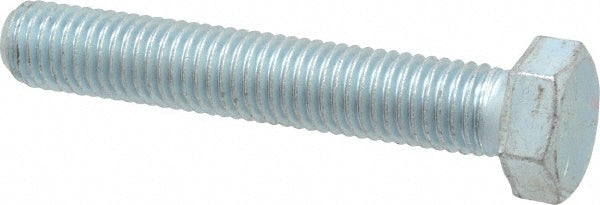 HHCS Made In USA MSC67217869-1 Hex Head Cap Screw 5/8-11, 3-3/4" Length Under Head, Grade 5 Steel, Zinc Finish