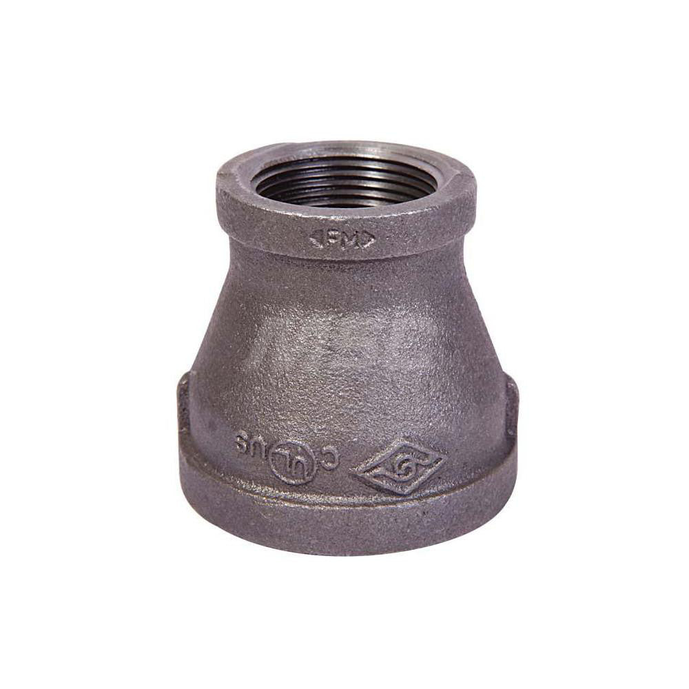 Value Collection MDB240 40X25-2 Black Reducing Coupling 1-1/2 x 1", Threaded