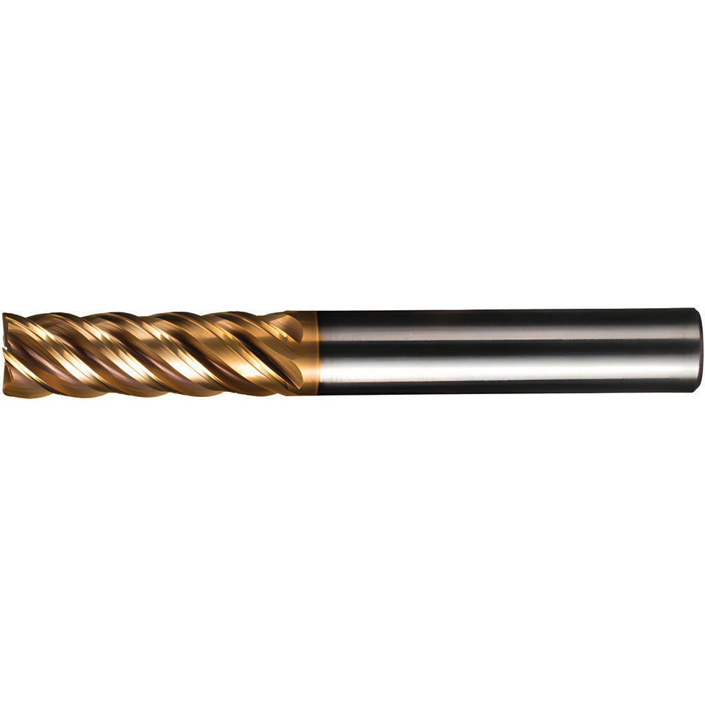Kennametal 7077805 Square End Mill 1/2" Dia, 1-1/2" LOC, 5 Flute, Solid Carbide