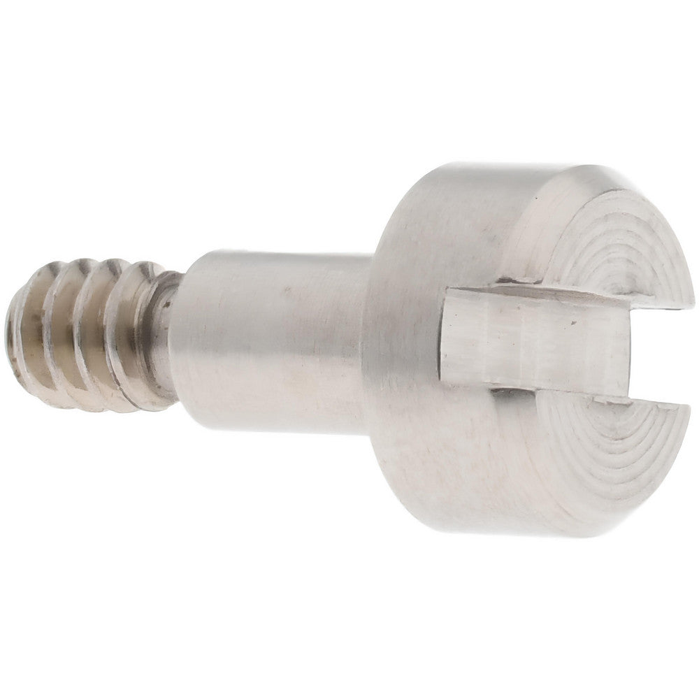 ELECTRO HARDWARE SCS250-2 Precision Shoulder Screw 1/8" Shoulder Dia, 3/16" Shoulder Length, #4-40, 0.156" Thread Length, 18-8 & 303, Stainless Steel, Slotted