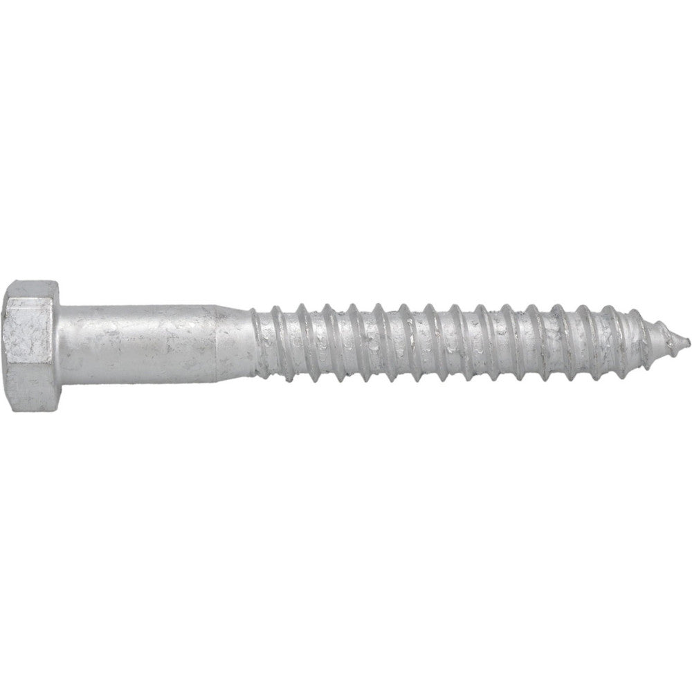 Value Collection 36BL9100508 5/8" Screw, 5" Length Under Head, Steel, Hex Head Lag Screw