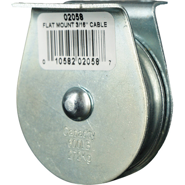 Block Division 02058-C 600 Lbs. Load Limit, Flat Standard Block