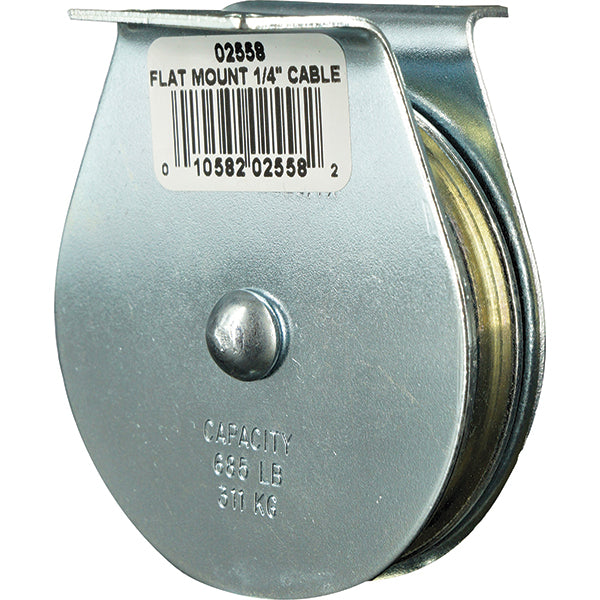 Block Division 02558-C 685 Lbs. Load Limit, Flat Standard Block