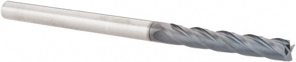 Kyocera SGS Precision Tools 31882 Square End Mill 1/4" Dia, 1-1/2" LOC, 4 Flute, Solid Carbide