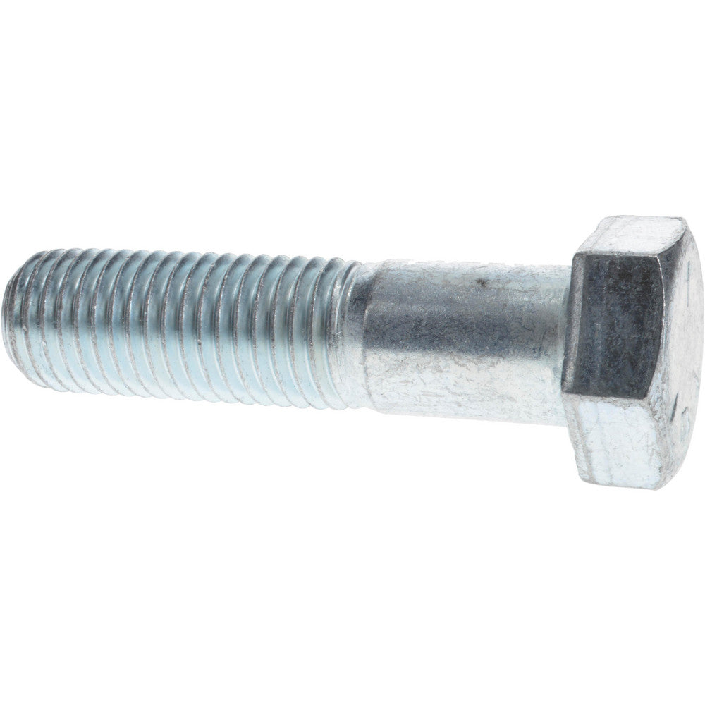 HHCS Made In USA MP30170-4 Hex Head Cap Screw 1-8 x 4", Grade 5 Steel, Zinc-Plated