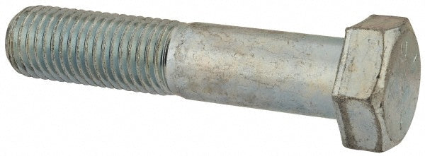 HHCS Made In USA MSC67431882-1 Hex Head Cap Screw 1-1/8 - 7 x 5-1/2", Grade 5 Steel, Zinc-Plated