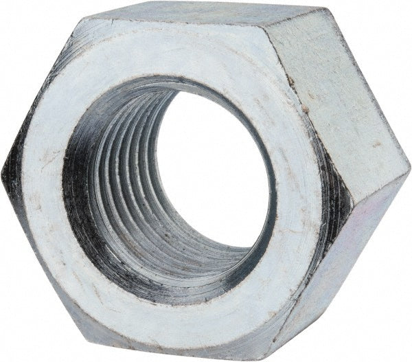 Value Collection 320335BR Heavy Hex Nut 1-3/4-5, Grade 2 Steel, Zinc Finish