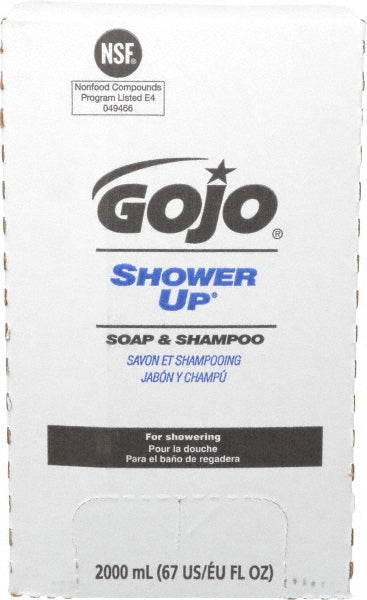 GOJO 7230-04 2,000 mL Bag-in-Box Refill Pleasant Hair & Body Wash