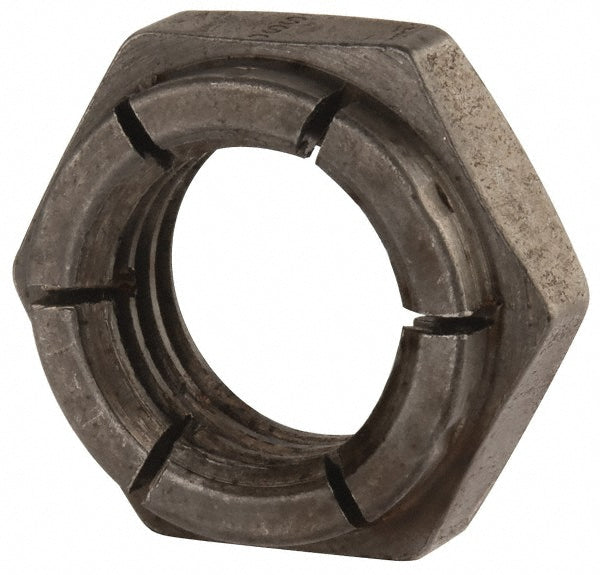 Flex-Loc 30FKF-1210 Hex Lock Nut Expanding Flex Top, 3/4-10, Grade 2 Steel, Bright/Uncoated