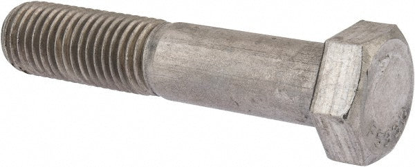 Value Collection 208753 Hex Head Cap Screw 1-8, 5" Length Under Head, Grade 18-8 Stainless Steel