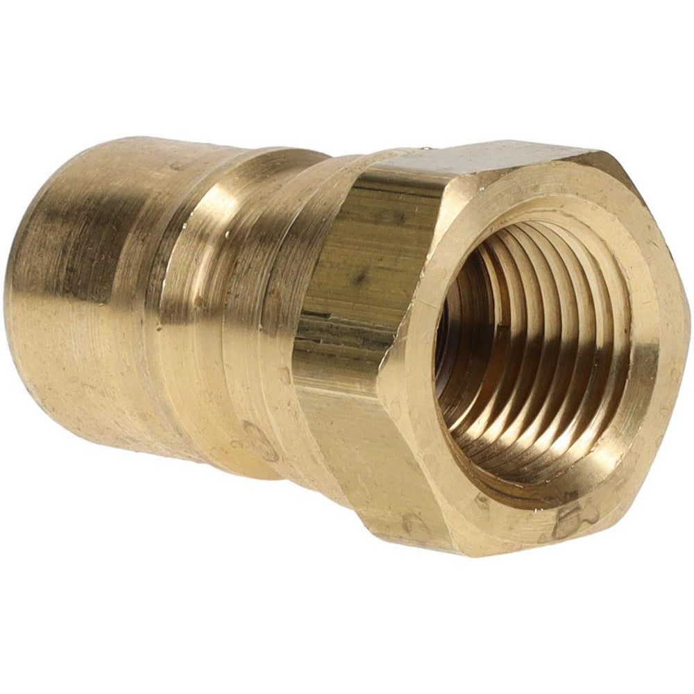 Parker BH3-61 Hydraulic Hose Female Pipe Rigid Nipple Fitting Hose Size 3/8", 3/8" Thread, 1,000 psi