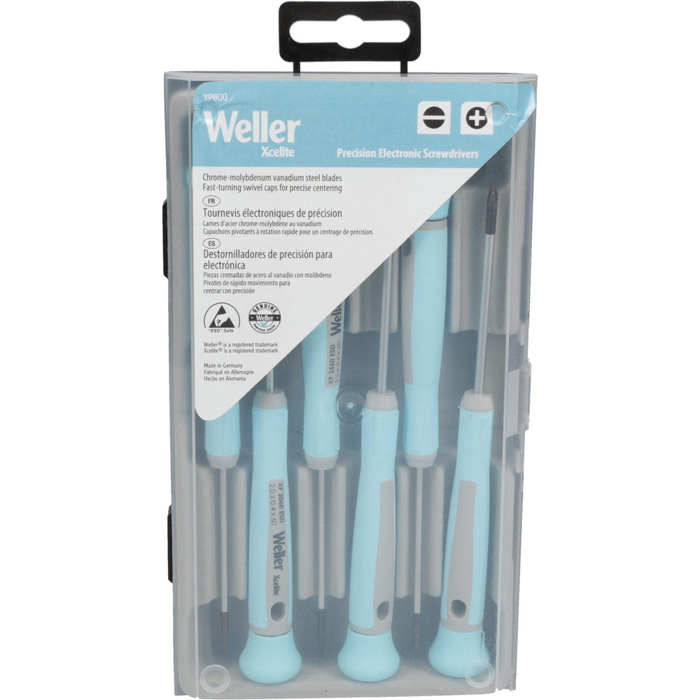 Xcelite XP600 Screwdriver Set 6 Pc, Phillips & Slotted